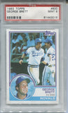 1983 George Brett Topps PSA 9 #600 Kansas City Royals HOF 3016