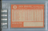 1964 Jack Kralick Topps BAS AUTHENTIC AUTO AUTOGRAPH #338 Cleveland Indians 7958
