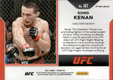 2021 Song Kenan Panini Prizm UFC ROOKIE RED 210/275 RC #167 Welterweight