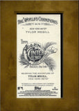 2022 Tylor Megill Topps Allen & Ginter MINI FRAMED ROOKIE AUTO AUTOGRAPH RC #MA-TM New York Mets