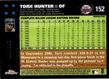 2007 Torii Hunter Topps Chrome WHITE REFRACTOR 227/660 #152 Minnesota Twins