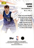 2025-26 Cooper Flagg Topps HOLO FOIL POWER PLAYERS ROOKIE RC #PP-16 Dallas Mavericks