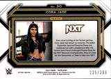 2023 Cora Jade Panini Prizm WWE RED 225/299 #30 NXT