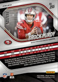 2025 Brock Purdy Panini Prizm PURPLE PRIZM 117/125 #255 San Francisco 49ers