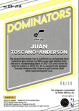 2022-23 Juan Toscano-Anderson Donruss Optic GOLD DOMINATORS AUTO 06/10 AUTOGRAPH #DS-JTA Los Angeles Lakers