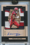 2024 Nico Collins Panini One QUAD PATCH AUTO 96/99 AUTOGRAPH RELIC #60 Houston Texans
