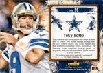 2014 Tony Romo Donruss Elite GRIDIRON KINGS PATCH 02/10 RELIC #56 Dallas Cowboys *DMG*