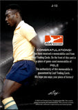 2023 Pelé Leaf Goal Soccer Jersey Relic #J-13 Brazil HOF
