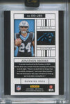 2024 Jonathon Brooks Panini One ROOKIE ORIGINALS RC #OO-JBS Carolina Panthers 2