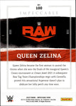 2022 Queen Zelina Panini Impeccable WWE SILVER 43/49 #100 Monday Night Raw