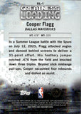 2025-26 Cooper Flagg Bowman Chrome GREATNESS LOADING ROOKIE RC #GL-1 Dallas Mavericks