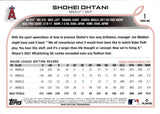 2022 Shohei Ohtani Topps Series 1 GOLD FOIL #1 Anaheim Angels 2