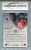 2009-10 Michael Jordan Upper Deck MJ LEGACY COLLECTION GOLD BCCG 10 #17 Chicago Bulls HOF 9074