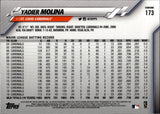 2020 Yadier Molina Topps Chrome Sapphire Edition #173 St. Louis Cardinals