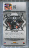 2025 Tre Tucker Panini Phoenix ORANGE SEISMIC 18/20 CGC 10 #9 Las Vegas Raiders 3227