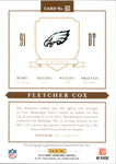 2012 Fletcher Cox Panini Prime Signatures ROOKIE AUTO 010/199 AUTOGRAPH #193 Philadelphia Eagles