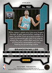 2023-24 Brandon Miller Panini Prizm RED WHITE BLUE ROOKIE RC #152 Charlotte Hornets