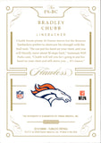 2019 Bradley Chubb Panini Flawless BLUE FOIL AUTO 09/10 AUTOGRAPH #FS-BC Denver Broncos