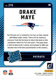 2024 Drake Maye Panini Donruss PRESS PROOF BLUE RATED ROOKIE RC #379 New England Patriots 1