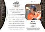 2015 Kyle Tucker Leaf Trinity PLATINUM BLUE ROOKIE INSCRIPTION AUTO 20/25 AUTOGRAPH #A-KT1 Houston Astros