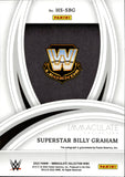 2022 Superstar Billy Graham Panini Immaculate WWE HERALDED SIGNATURES AUTO 61/99 AUTOGRAPH #HS-SBG WWE Legend