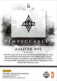 2025 Aaliyah Nye Panini Impeccable WNBA GOLD ROOKIE 20/25 #78 Las Vegas Aces