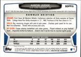 2013 Aaron Judge Bowman Chrome ROOKIE RC #BDPP19 New York Yankees 2