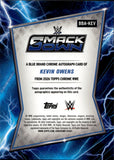 2026 Kevin Owens Topps Chrome WWE BLUE REFRACTOR BLUE BRAND AUTO 023/150 AUTOGRAPH #BBA-KEV Friday Night Smackdown