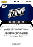 2026 George Brett Panini National Convention VIP GOLD PACK PANINI PRIZM #GB Kansas City Royals HOF