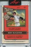 2025 Bert Blyleven Leaf Seasons in the Sun BLUE ICE TRADITION AUTO 6/6 AUTOGRAPH #T-BB1 Minnesota Twins HOF