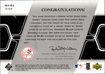 2005 Derek Jeter Upper Deck UD GAME JERSEY RELIC #GJ-DJ New York Yankees HOF