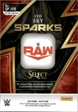 2023 Iyo Sky Panini Select WWE HOLO SILVER SPARKS SHIRT RELIC #SP-IYO Monday Night Raw