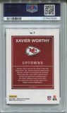 2024 Xavier Worthy Donruss Optic ROOKIE UPTOWNS RC PSA 9 #7 Kansas City Chiefs 7836