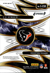 2024 C.J. Stroud Panini Select GOLD SPARKS MOJO LAUNDRY TAG PATCH 02/10 RELIC #S-CSD Houston Texans