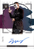 2023 BOA Auto Autograph Panini Impeccable WWE Watercolor 74/75 #WS-BOA NXT