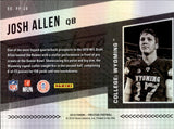 2018 Josh Allen Panini Prestige NFL PASSPORT ROOKIE RC #PP-JA Buffalo Bills