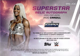 2025 Jade Cargill Topps Universe WWE SUPERSTAR SHIRT AUTO 10/50 AUTOGRAPH RELIC #SRS-JCE Friday Night Smackdown