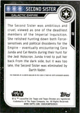 2023 Topps Chrome Star Wars Autograph Elizabeth Grullon as Second Sister #27 AUTO 1