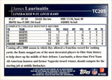 2009 James Laurinaitis Topps Chrome ROOKIE AUTO St. Louis Rams #TC205