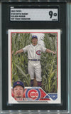 2023 Seiya Suzuki Topps Series 1 GOLDEN MIRROR SSP IMAGE VARIATION SGC 9 #183 Chicago Cubs 9812