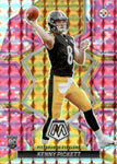 2022 Kenny Pickett Panini Mosaic PINK CAMO ROOKIE RC #301 Pittsburgh Steelers