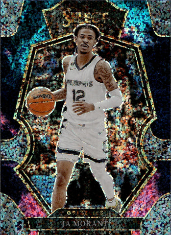 2022-23 Ja Morant Panini Select PREMIER LEVEL COSMIC SP #158 Memphis Grizzlies