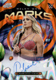 2026 Charlotte Flair Topps Cosmic Chrome ORANGE RAYWAVE MILKY WAY MARKS AUTO 24/25 AUTOGRAPH #NA Friday Night Smackdown