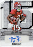 2025 Ryan Williams Leaf 15th Anniversary SILVER PRIZMATIC AUTO 1/1 AUTOGRAPH #CA-RW1 Alabama Crimson Tide