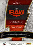 2022 Liv Morgan Panini Select WWE SPARKS SHIRT RELIC #SP-LVM Monday Night Raw