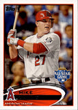 2012 Mike Trout Topps Update ALL-STAR #US144 Anaheim Angels