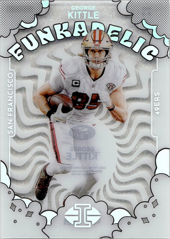 2022 George Kittle Panini Illusions FUNKADELIC #F-9 San Francisco 49ers