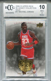 2009-10 Michael Jordan Upper Deck MJ LEGACY COLLECTION GOLD BCCG 10 #17 Chicago Bulls HOF 8756