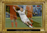 2022 Chicharito Topps Finest MLS #P9 PITCHUREQUE 16/50 GOLD REFRACTOR L.A. GALAXY