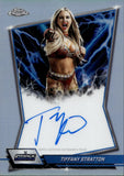 2026 Tiffany Stratton Topps Chrome WWE BLUE BRAND REFRACTOR AUTO AUTOGRAPH #BBA-TIF Friday Night Smackdown 2